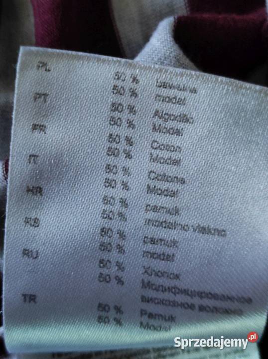koszulka w paski zara bawełniana letnia Bluzki i koszule