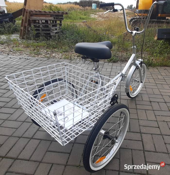 Rower rowerek trzy kołowy rehabilitacyjny Sprzęt rehabilitacyjny i ortopedyczny Syców sprzedam