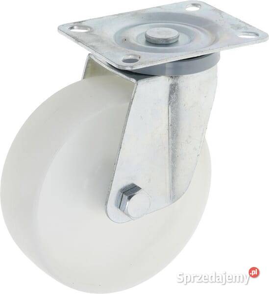 Koło skrętne PA 125x40 mm podstawa montażowa