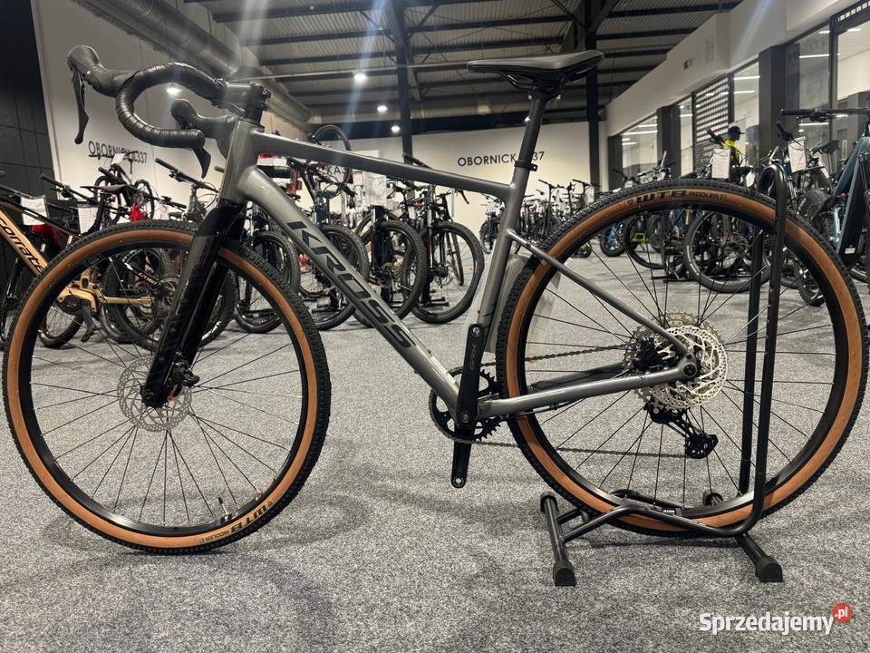 Rower KROSS Gravel Esker 50 Szary Rama L20 Raty Poznań