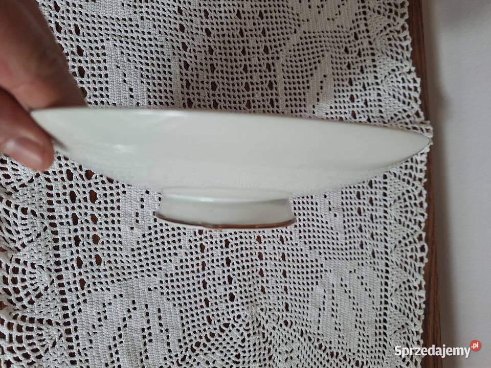 Talerz Patera Porcelana Manufaktura Hndel pomorskie Gdańsk