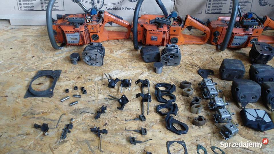 Husqvarna 238 242 246 części tłok cylinder świętokrzyskie Łagów