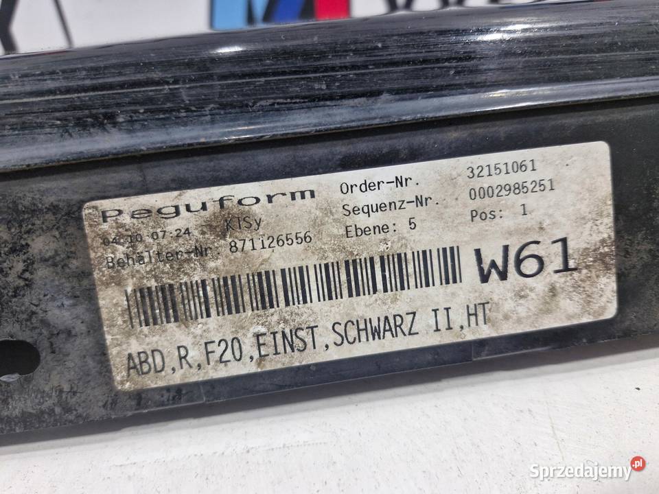 BMW F20 OSŁONA NAKŁADKA LISTWA PROGOWA PRAWA 668 Progi sprzedam