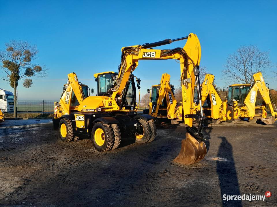 JCB HYDRADIG 2018R KOPARKA KOŁOWA KOLÓWKA Krotoszyn sprzedam