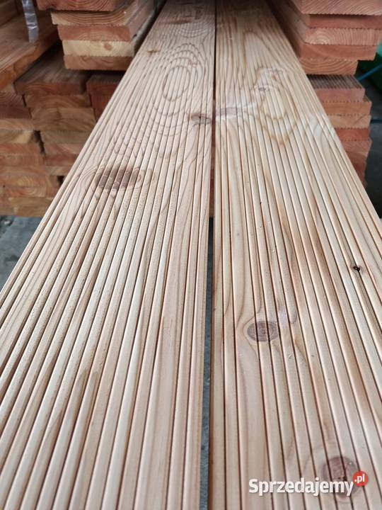 Deska tarasowa modrzew taras wym 28x145x4m Jelenia Góra