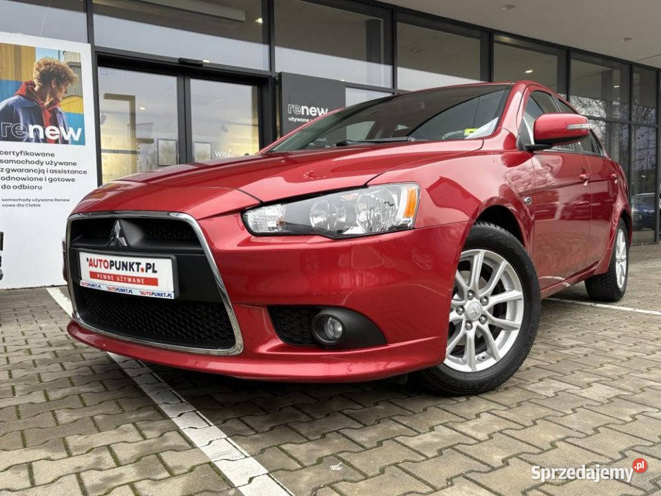 MITSUBISHI Lancer 2015r Salon Historia serwisowa mazowieckie Warszawa