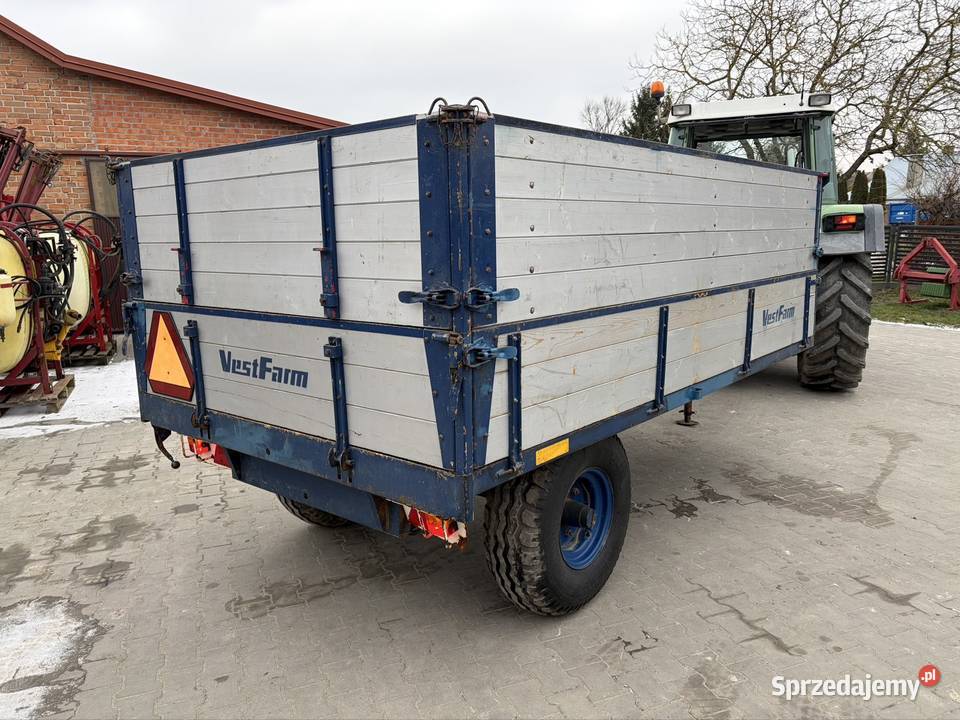 Przyczepa wywrotka Vestas jednoosiowa Dawidy