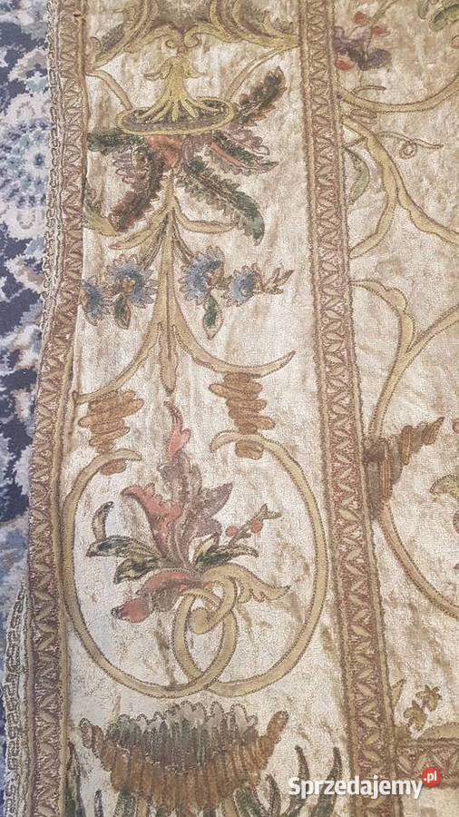 Arras Gobelin Makata Dywan 18751900r wielkopolskie Śrem