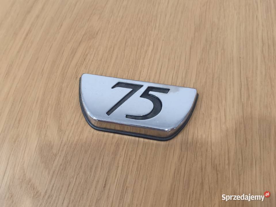 Emblemat znaczek 75 na klapę bagażnika LIFT mazowieckie Ciechanów