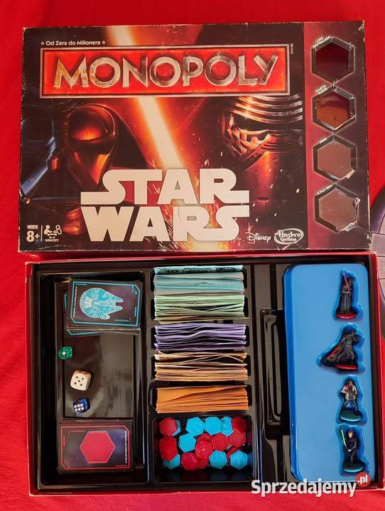 Star Wars Monopoly Gra planszowa planszówka Gdańsk