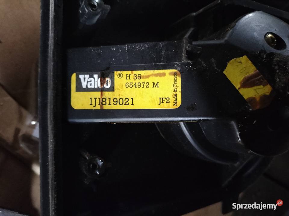 DMUCHAWA WENTYLATOR Audi A3 S3 8L 654972M