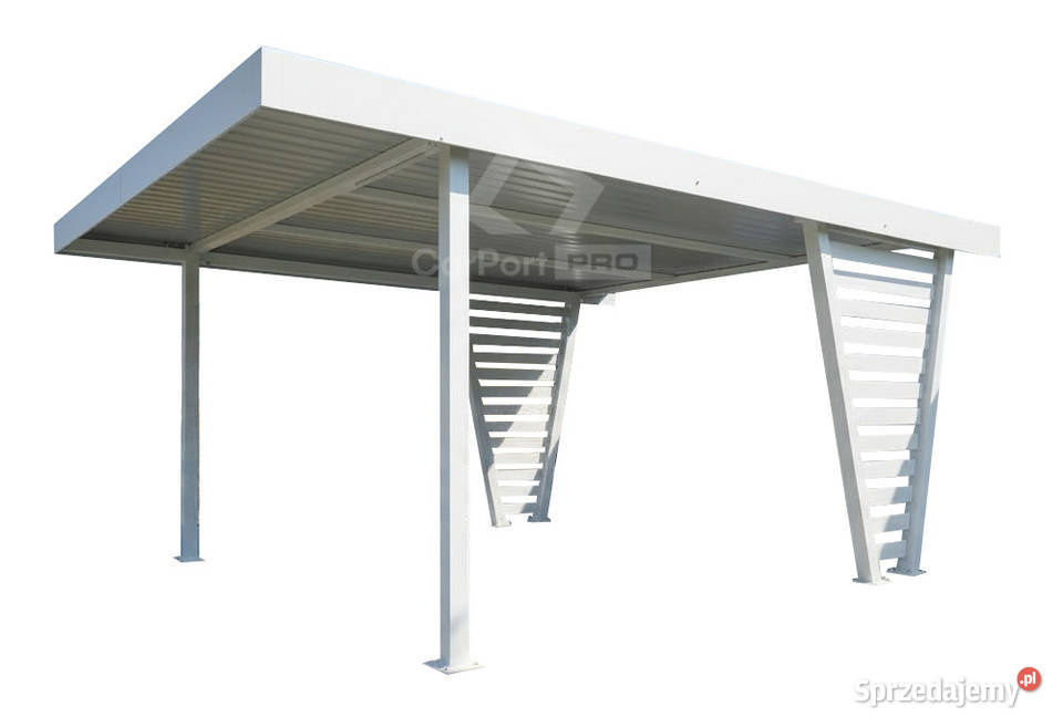 Carport V PREMIUM 4x5m Wypełnienie panelami Jelenia Góra