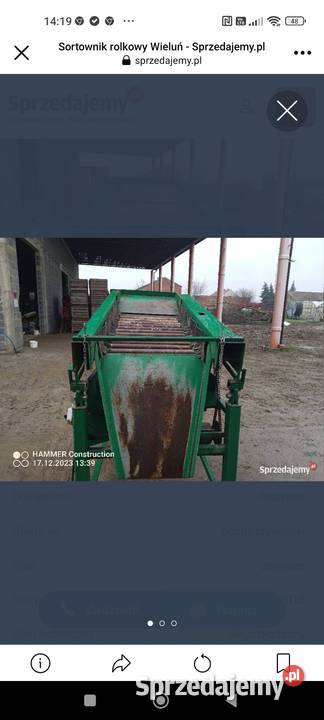 Sortownik do ziemniaków Klapka sprzedam
