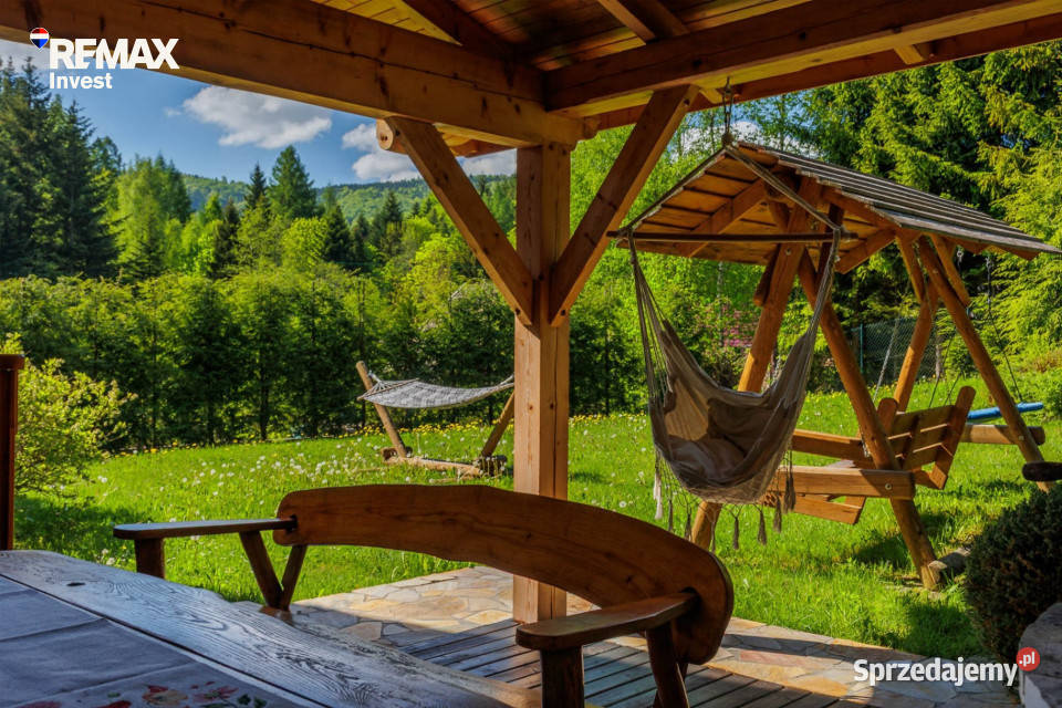 Dom z bala Beskidy Stryszawa sprzedam