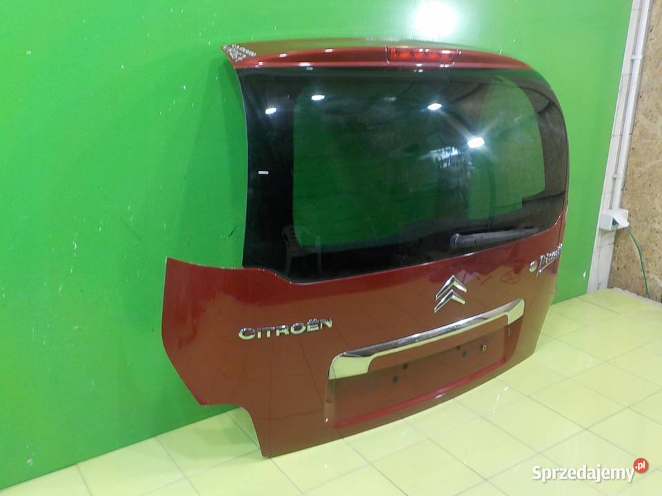 CITROEN C3 PICASSO 16 B 12r 5D klapa tyl Suków