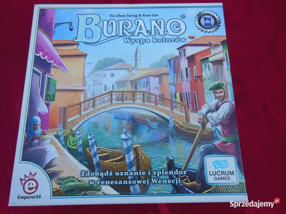 Gra planszowa Buranowyspa kolorów Wrocław