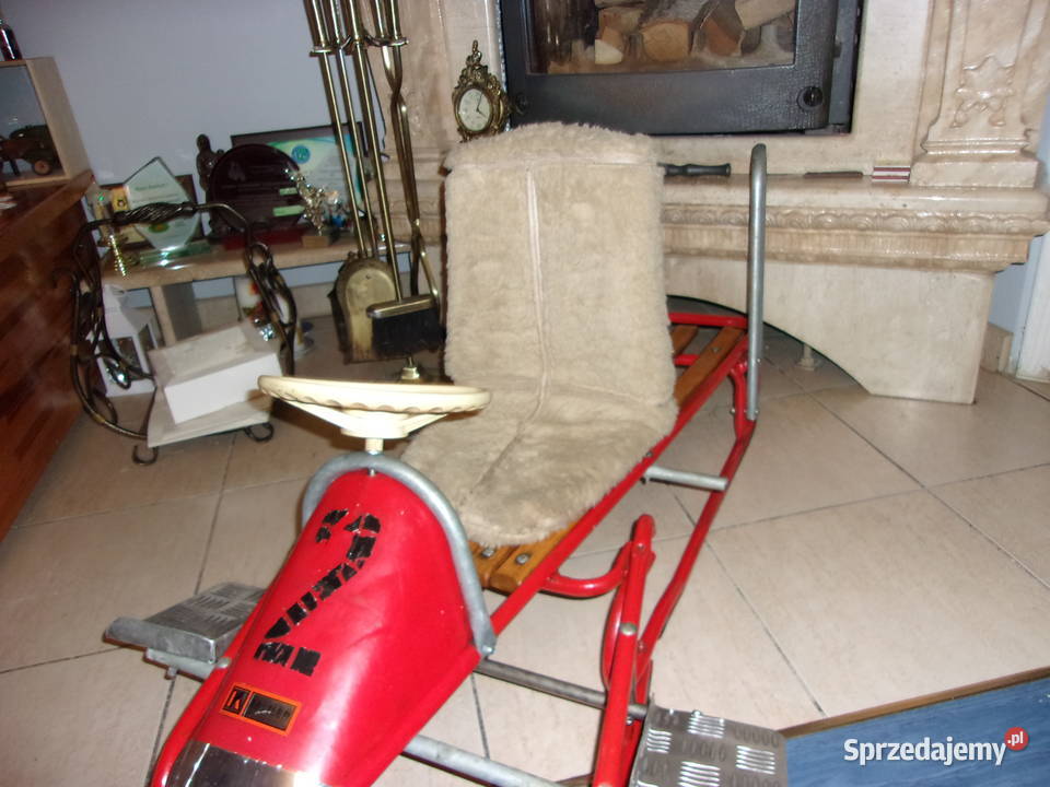 saneczki dla dzieci z kierownica unikat marki ketler