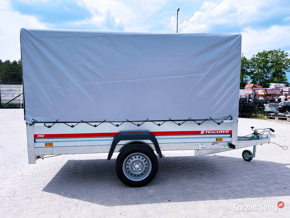Przyczepa Temared Pro 2612z plandeką 1100 mm DMC 1 Katowice