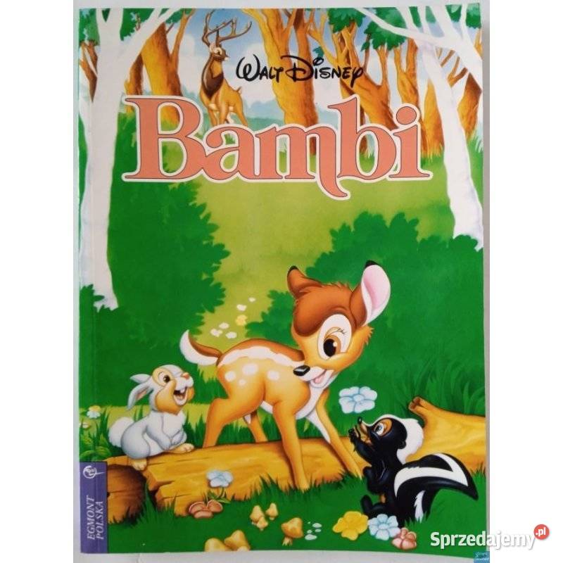 Bambi Disney Walt miękka