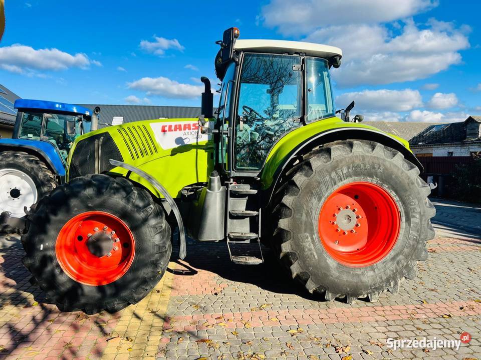 CLAAS AXION 850 Cebis pneumatyka Zadbany Amortyzacja przedniej osi lubelskie