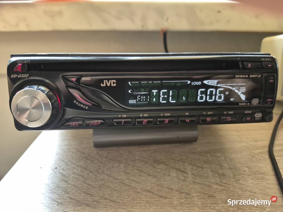 Radio samochodowe JVC kdg322 mp3 sprzedam