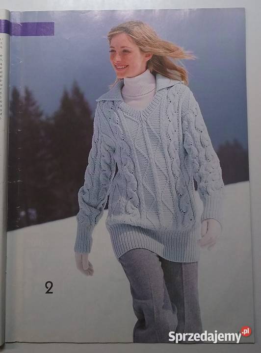 Swetry 12005 szydełko druty Gdańsk