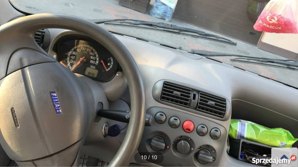 Fiat seicento Rej102004 gaz sekwencja Auto do Seicento Lublin sprzedam