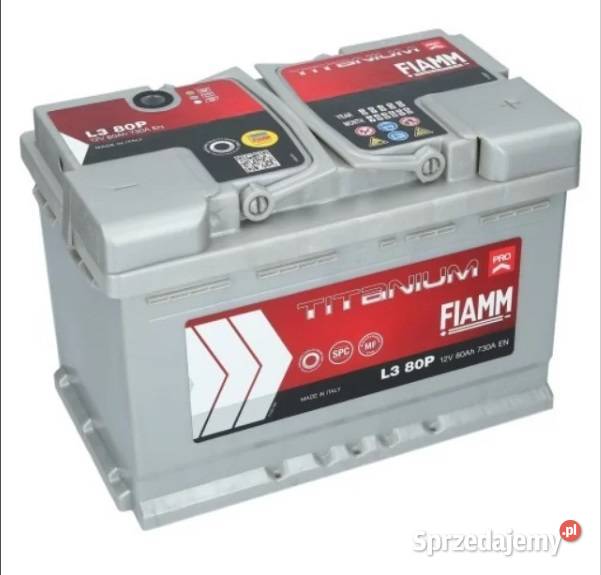 Akumulator FIAMM TITANIUM 12V 80Ah 730A Darmowa osobowe Tarnów
