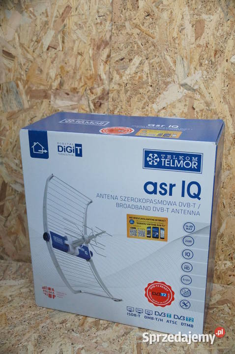 TELMOR ASR IQ antena szerokopasmowa DVBT uchwyt Chełm
