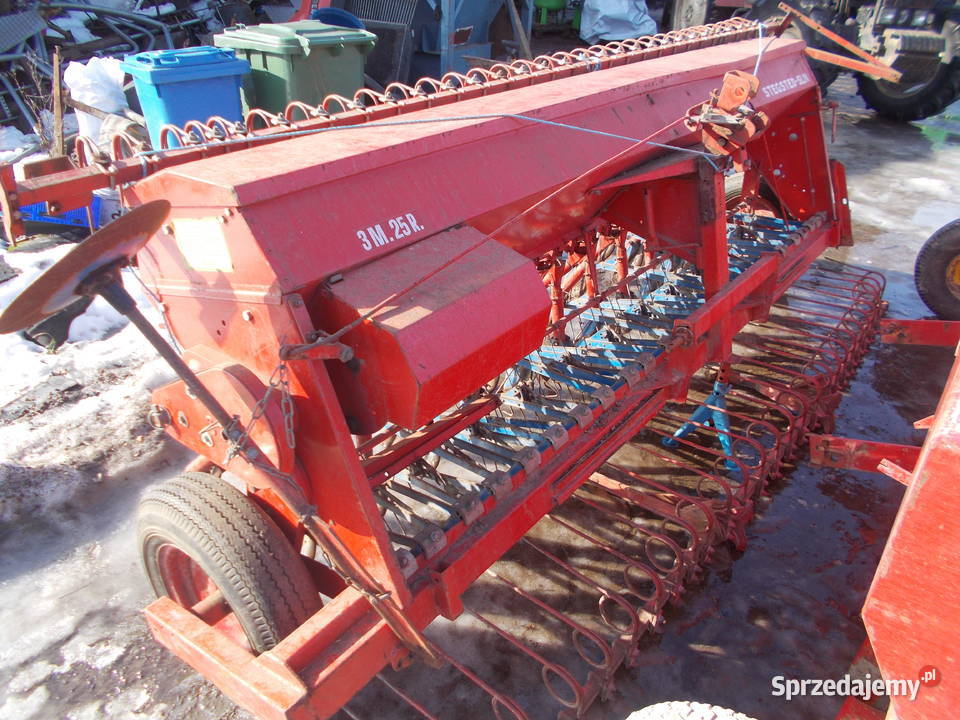 siewnik zbożowy 3 metry stegsted overum