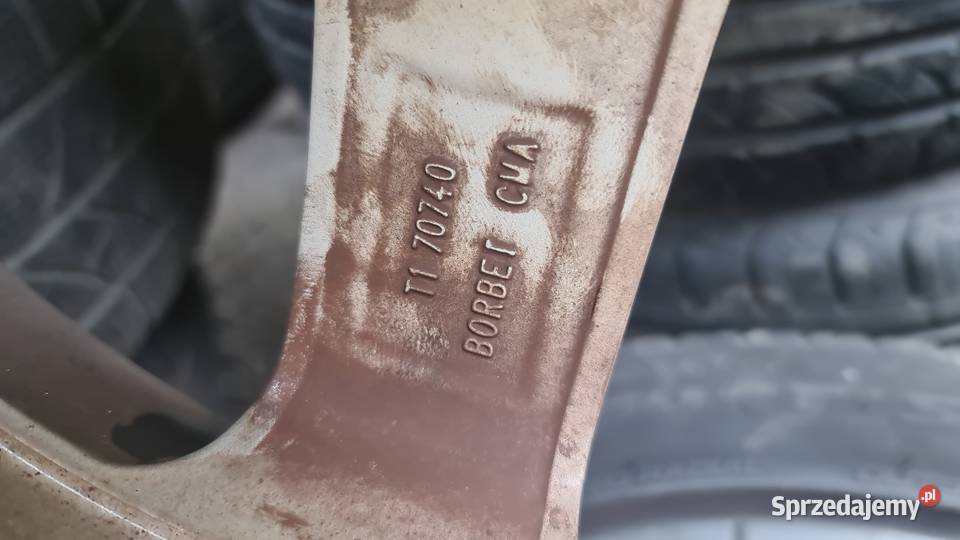 Felgi r17 borbet 5x112 et 40 Mława sprzedam