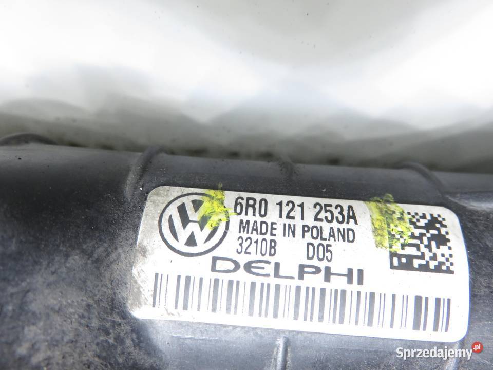 CHŁODNICA WODY SKODA FABIA II 12 TSI 6R0121253A