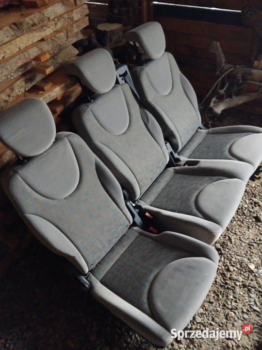 Fotele kanapa siedzenia 3 rząd Expert Scudo małopolskie Radłów