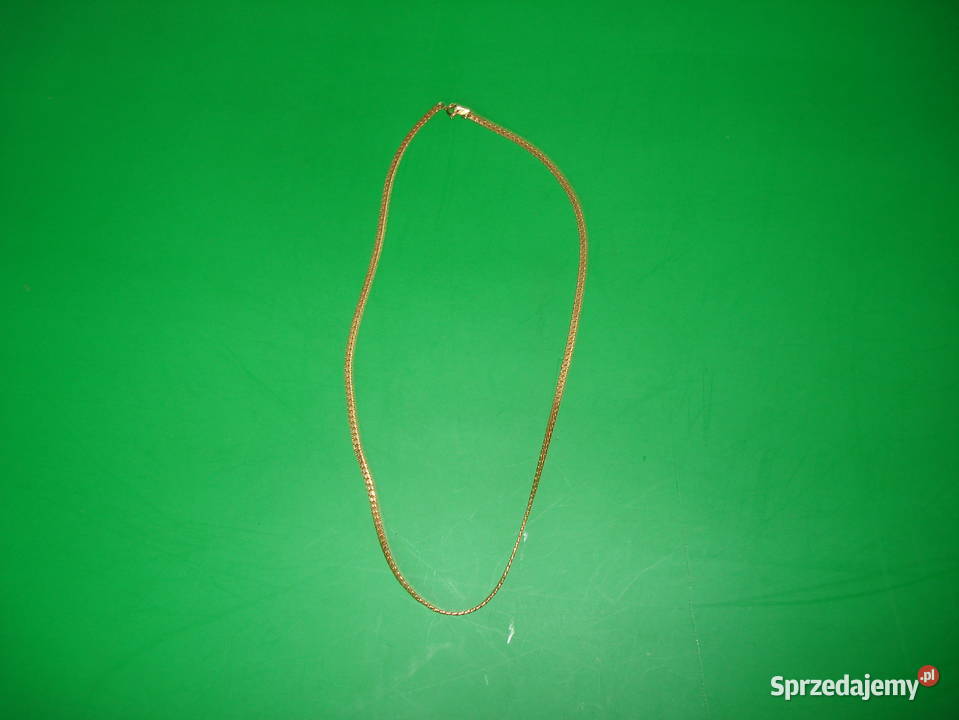 Naszyjnik pozłacany