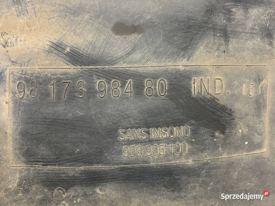 NADKOLE PRAWY PRZÓD TOYOTA PROACE 9817398480 Van osobowe