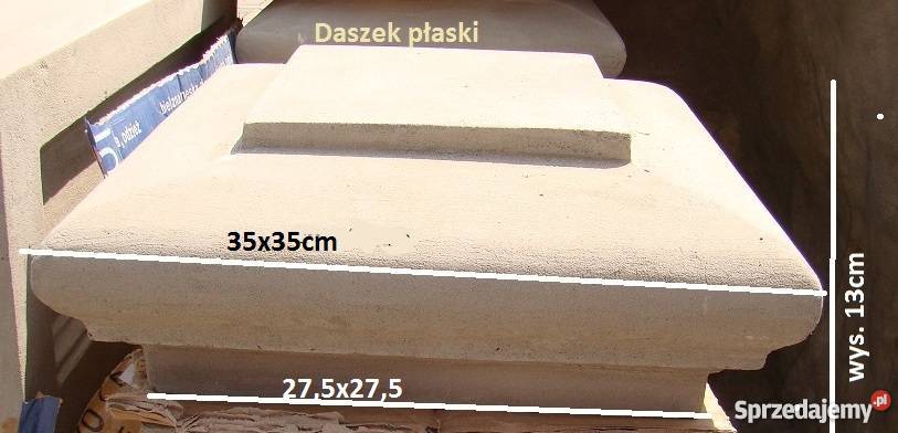 Daszki na słupy ogrodzeniowe producent Boguchwała