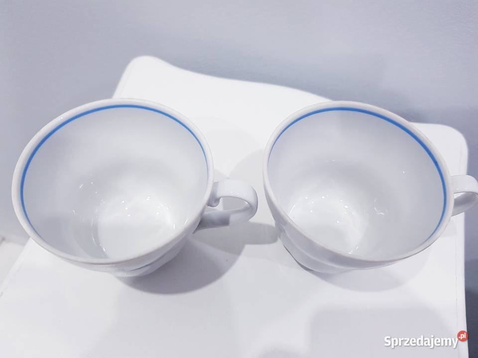 Zestaw starych porcelanowych filiżanek Bogucice