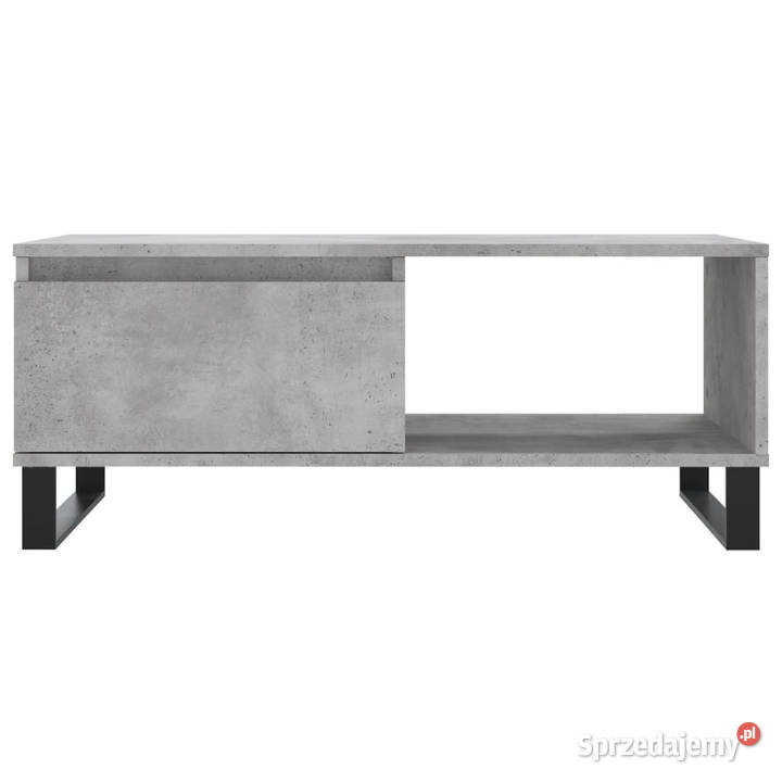 Stolik kawowy szarość betonu 90x50x365 WM830576