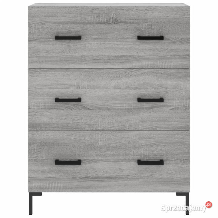 Szafka szary dąb sonoma 695x34x90 materiał Pozostałe