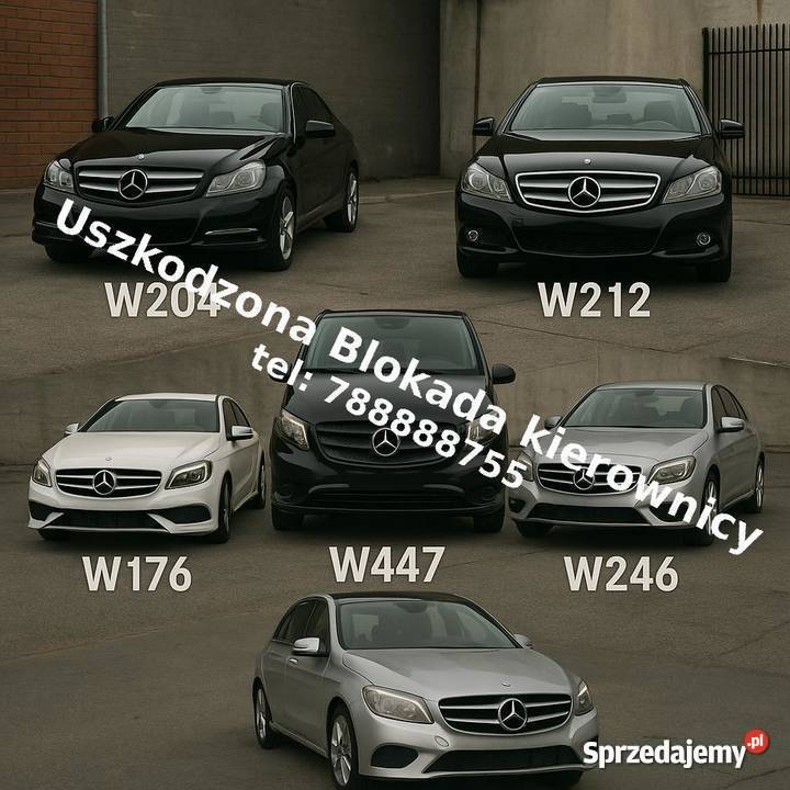 AWARIA Blokada ESL Mercedes W204 W207 W212 W176 dolnośląskie Zgorzelec