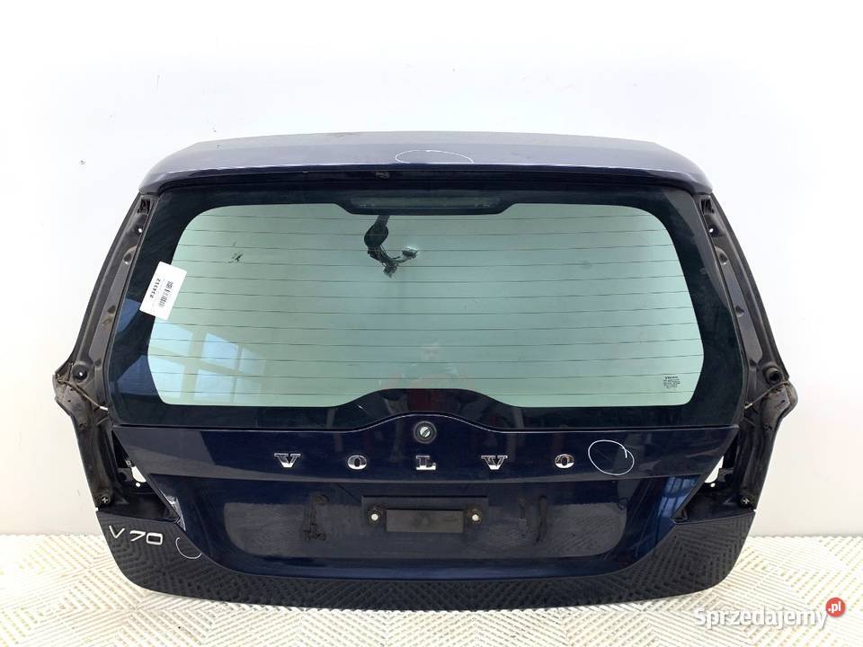 KLAPA TYŁ VOLVO V70 III Kombi 0716 CZARNY TYLNA