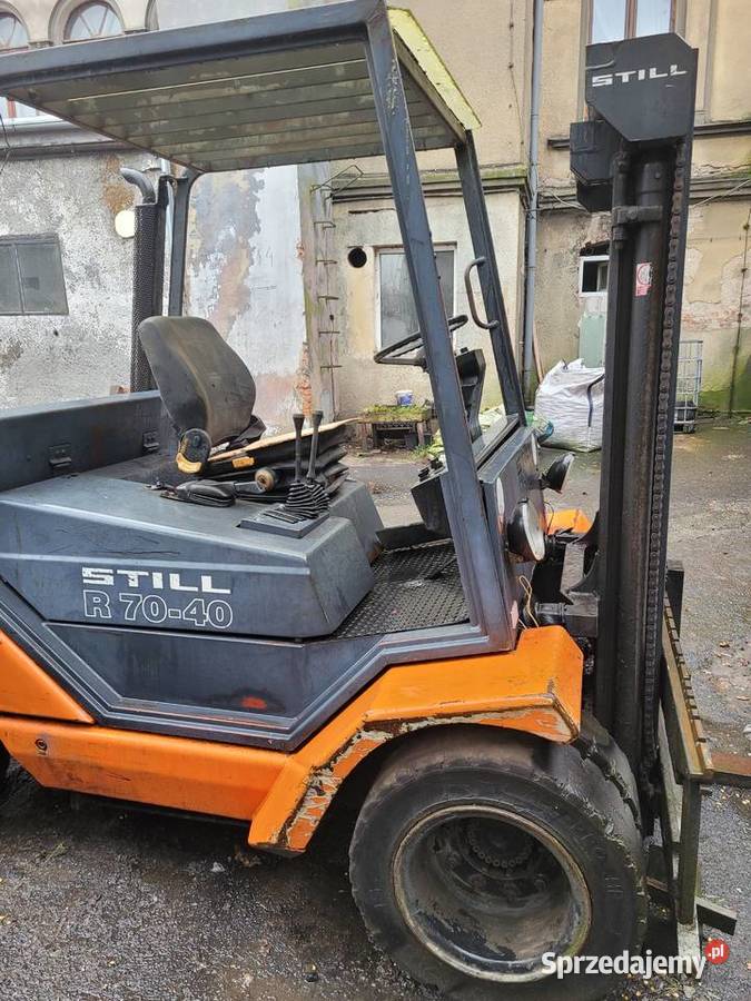 Wózek widłowy STILL R7040 z silnikiem Deutz 1012 lubuskie Czerwieńsk