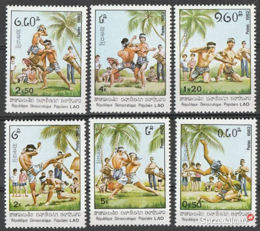 LAOS SPORTY WALKI 1982 CZYSTE Łódź