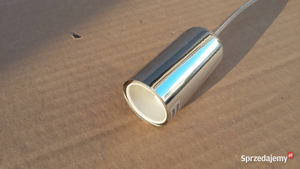 Osłonka oprawki E14 nakładka na oprawę E14 CHROM Warszawa