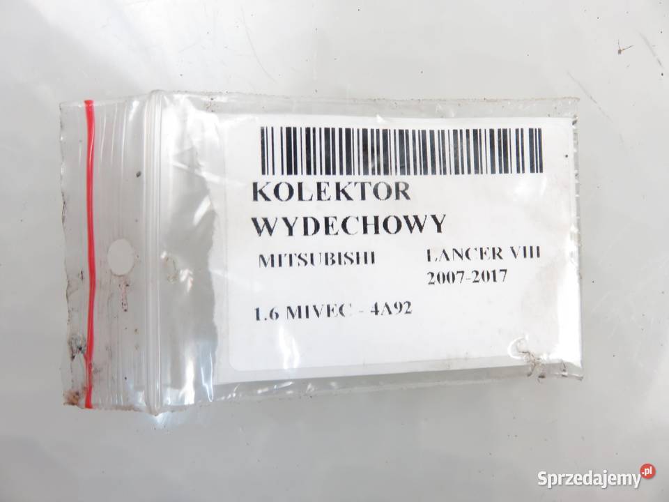 KOLEKTOR WYDECHOWY MITSUBISHI LANCER VIII 16 małopolskie
