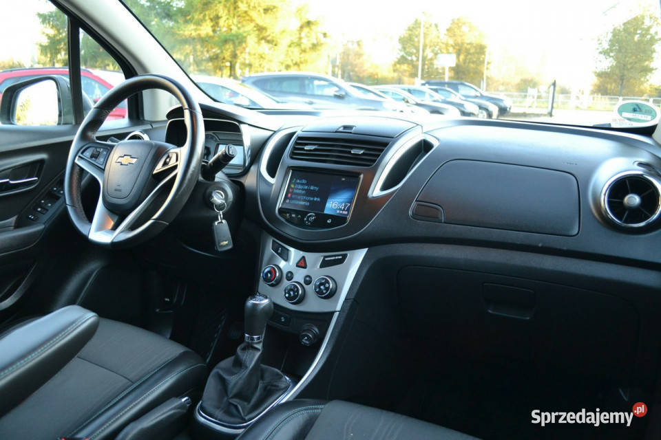 Chevrolet Trax KlimatyzacjaPodgrzewane serwisowany w ASO Trax Częstochowa