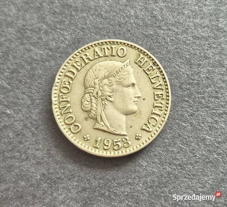 33 SZWAJCARIA 10 Rappen 1953 r