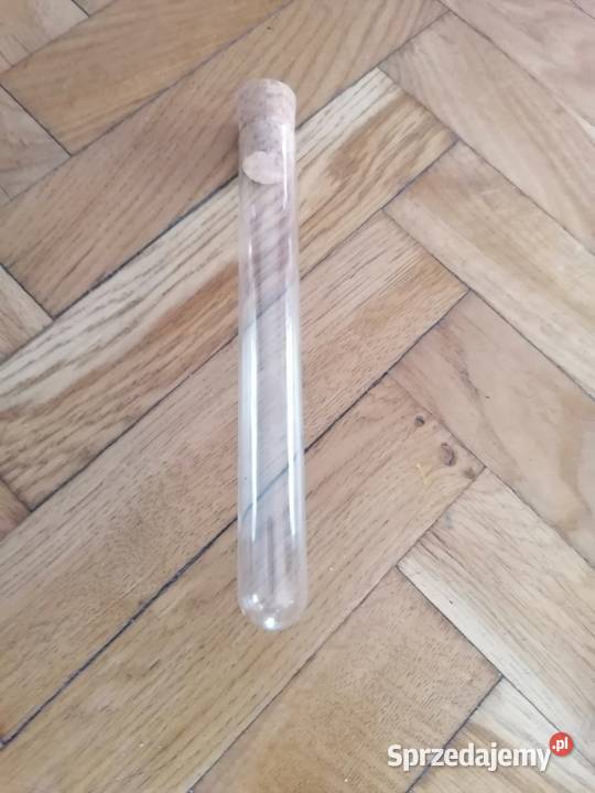 Fiolka szklana z korkiem Ceramika i szkło Gdańsk