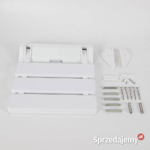 Krzesełko Prysznicowe Składane Białe Drezdenko sprzedam
