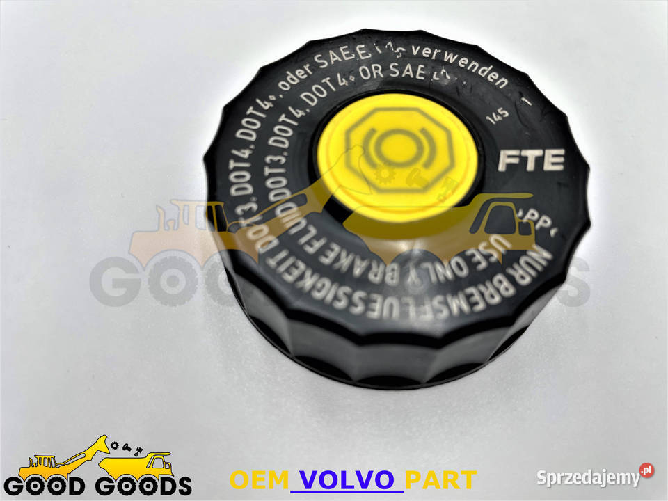 VOLVO KOREK ZBIORNICZKA PŁYNU HAMULCOWEGO mazowieckie Władysławów sprzedam